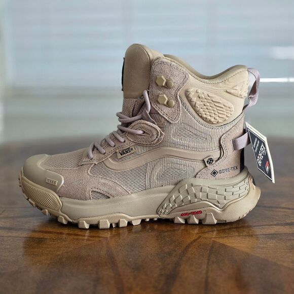 Vans MTE Crestline Gore-Tex Shoes Hiking Boots Khaki Brown Men's 6.5 Tactical LE - Picture 7 of 15